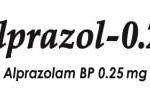 Alprazol-0.25