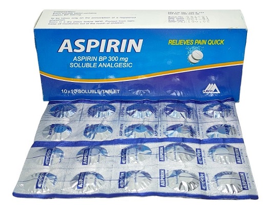 Aspirin 300mg Soluble Tablet