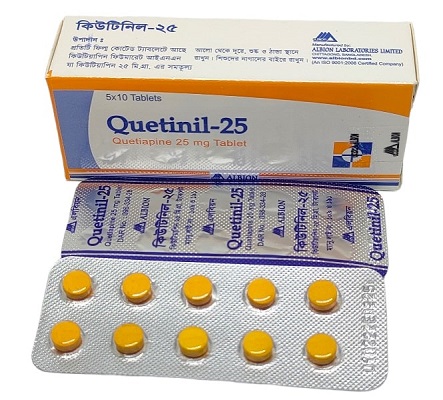 Quetinil-25 Tablet
